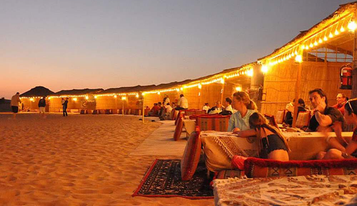 Evening Desert Safari Red Dunes